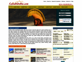 ladakhdekho.com screenshot