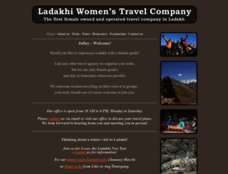 ladakhiwomenstravel.com screenshot