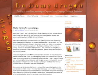 ladamedragon.com screenshot