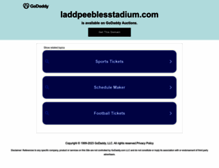 laddpeeblesstadium.com screenshot