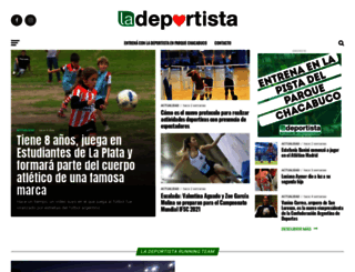 ladeportista.com.ar screenshot