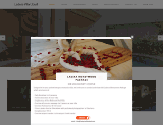 laderavillaubud.com screenshot