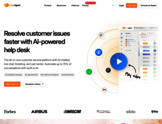 ladesk.com screenshot