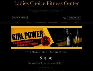 ladieschoicefitnesscenter.com screenshot