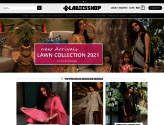 ladiesshop.pk screenshot
