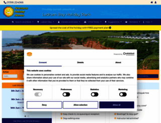 ladrambaycaravans.com screenshot