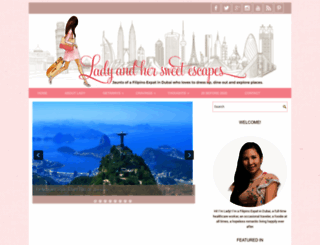 ladyandhersweetescapes.com screenshot