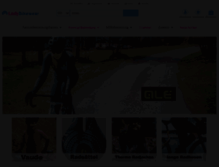 ladybikewear.de screenshot