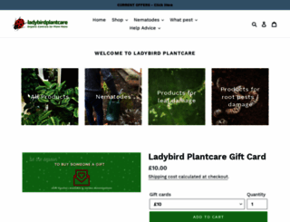 ladybirdplantcare.co.uk screenshot