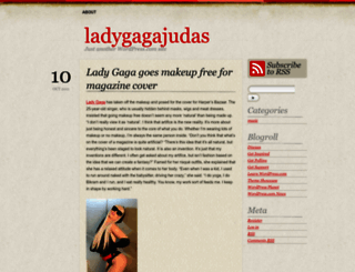 ladygagajudas.wordpress.com screenshot