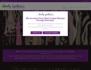 ladygodivasboutique.com screenshot