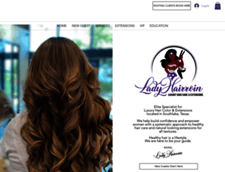 ladyhairroin.com screenshot