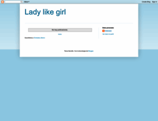 ladylike-girl.blogspot.com screenshot