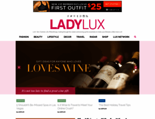 ladylux.com screenshot