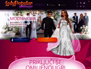 ladypopular.com.hr screenshot