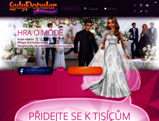 ladypopular.cz screenshot
