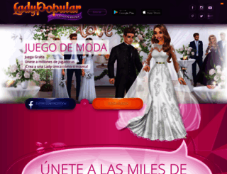 ladypopular.es screenshot