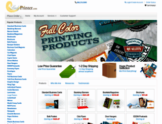 ladyprinter.com screenshot