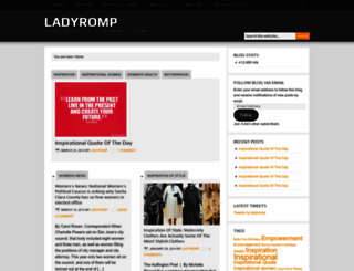 ladyromp.wordpress.com screenshot