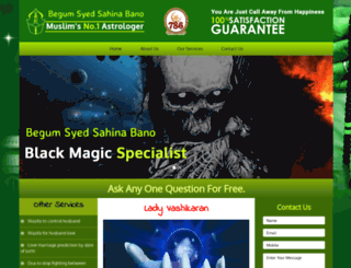 ladyvashikaran.com screenshot
