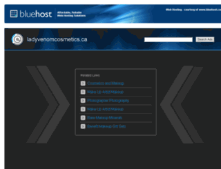 ladyvenomcosmetics.ca screenshot