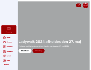 ladywalk.dk screenshot