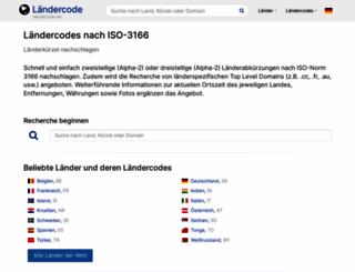 laendercode.net screenshot