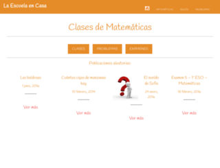 laescuelaencasa.com screenshot