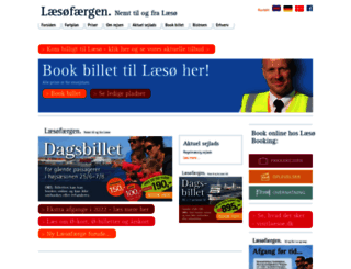 laesoe-line.dk screenshot