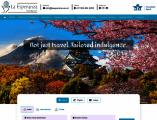 laesperanza.co.in screenshot