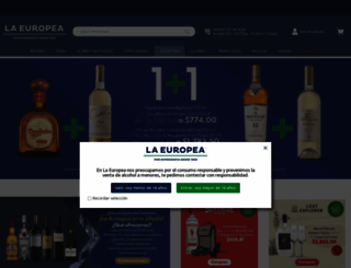 laeuropea.com.mx screenshot