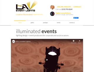laeventlights.com screenshot