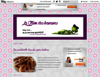 lafaimdesbananes.com screenshot