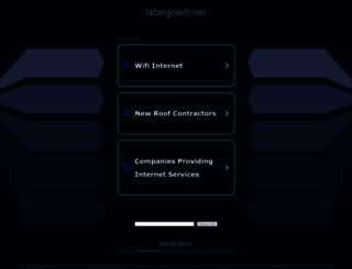 lafargewifi.net screenshot