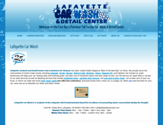 lafayettecarwash.com screenshot