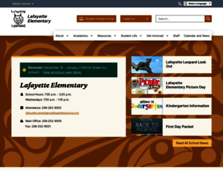 lafayettees.seattleschools.org screenshot