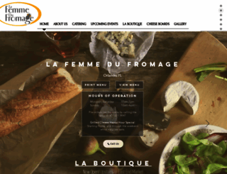 lafemmedufromage.com screenshot