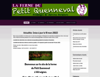lafermedupetitquenneval.fr screenshot