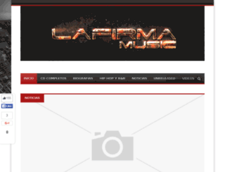 lafirmamusic.com screenshot