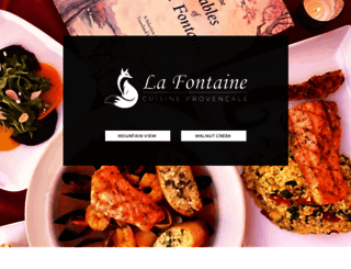 lafontainerestaurant.com screenshot