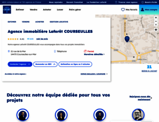 laforet-courseulles.com screenshot