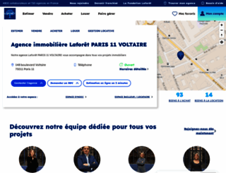 laforet-paris11.com screenshot