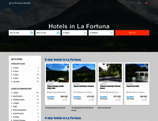 lafortuna-available-hotels.com screenshot