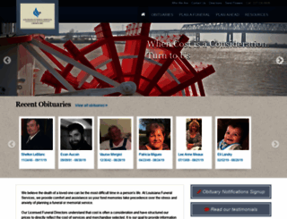 lafuneralservices.com screenshot