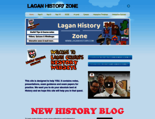 laganhistory.com screenshot