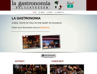 lagastronomia.co.uk screenshot