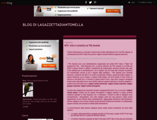 lagazzettadiantonella.over-blog.it screenshot