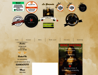 lagioconda.co.uk screenshot