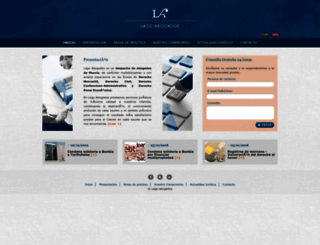 lagoabogados.com screenshot