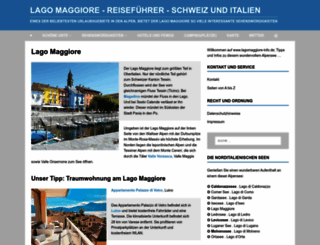 lagomaggiore-info.de screenshot